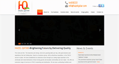 Desktop Screenshot of hazelqatar.com